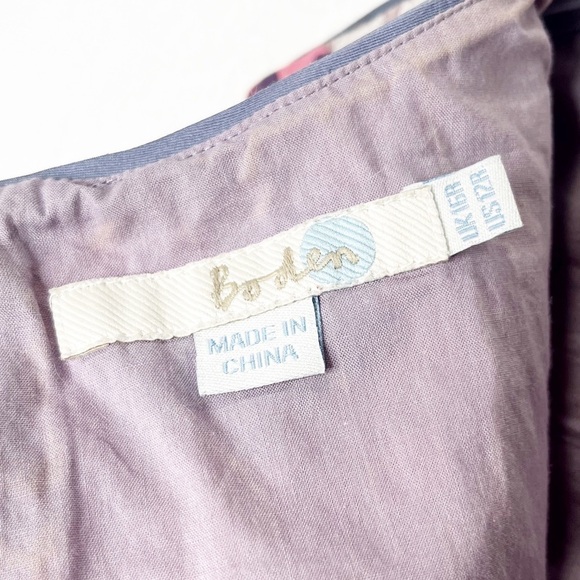 Boden Watercolor Abstract Shift Fitted Sleeveless Dress WH483 - Picture 11 of 12